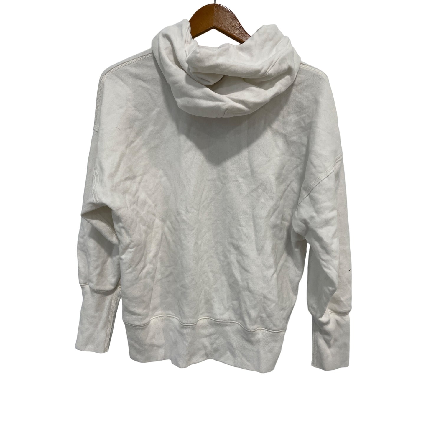 Abercrombie & Fitch Soft Collection Pullover Hoodie Womens XS White Cotton