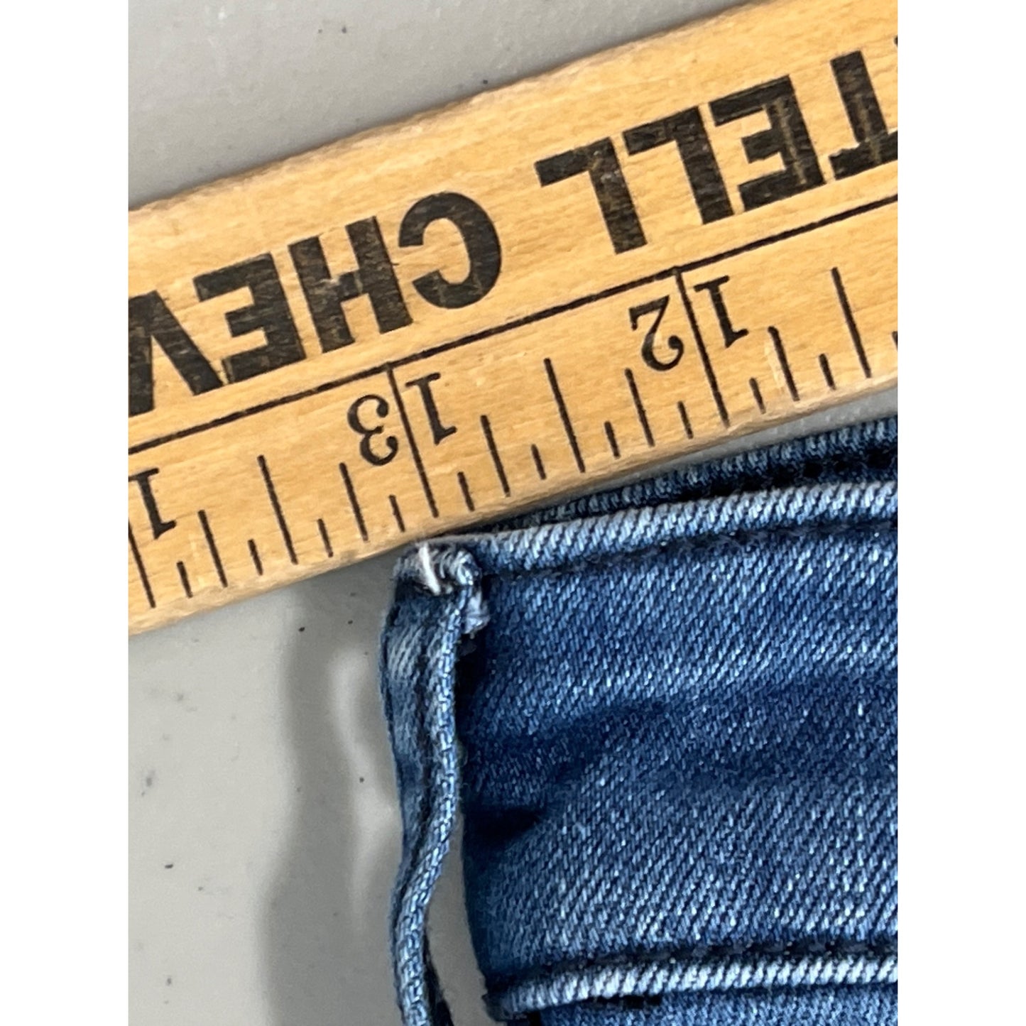 Pilcro and the Letterpress High Rise Bootcut Jeans 25 Blue Denim Cotton Blend