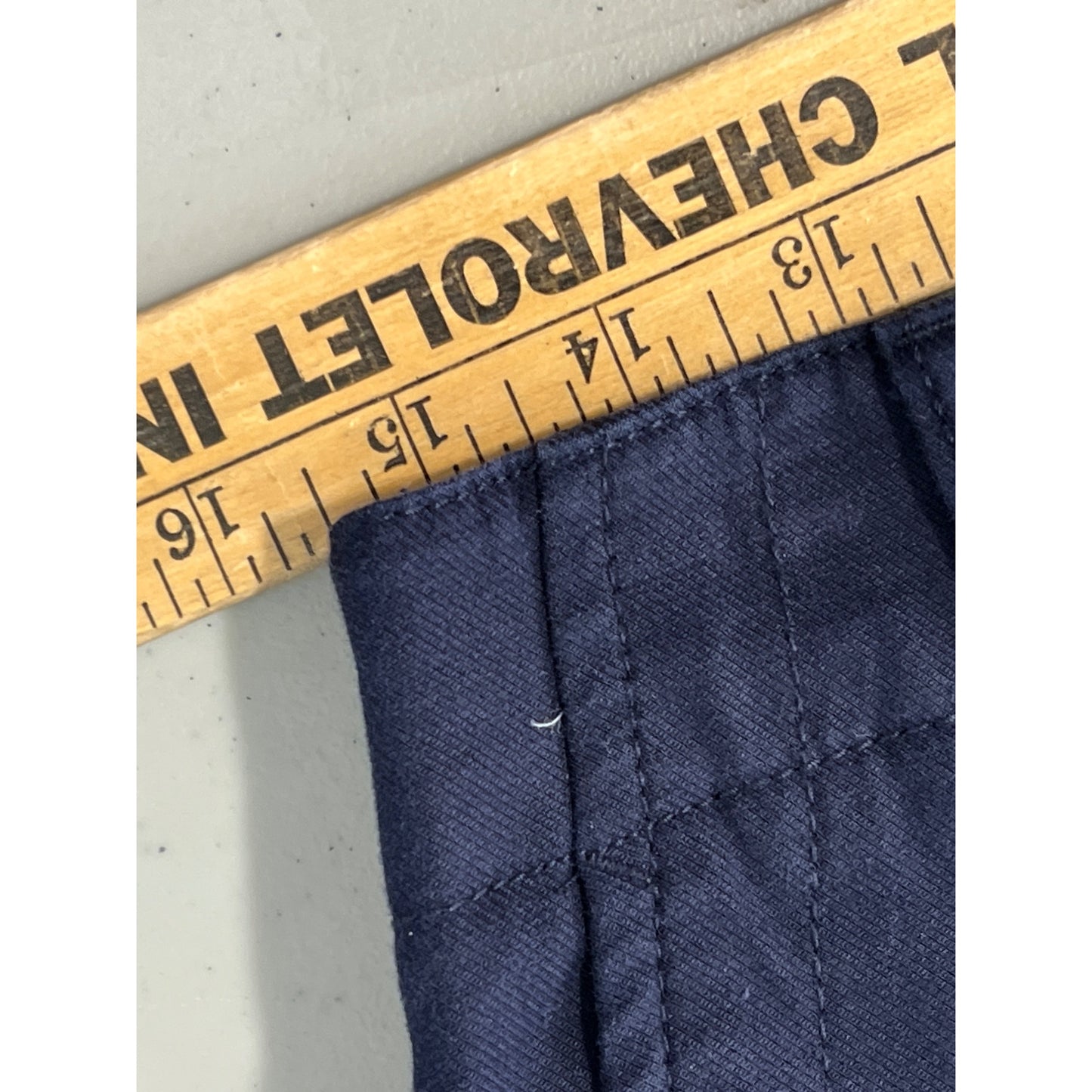 Talbots Tapered Twill Jogger Pants Womens M Relaxed Navy Blue Cotton Blend